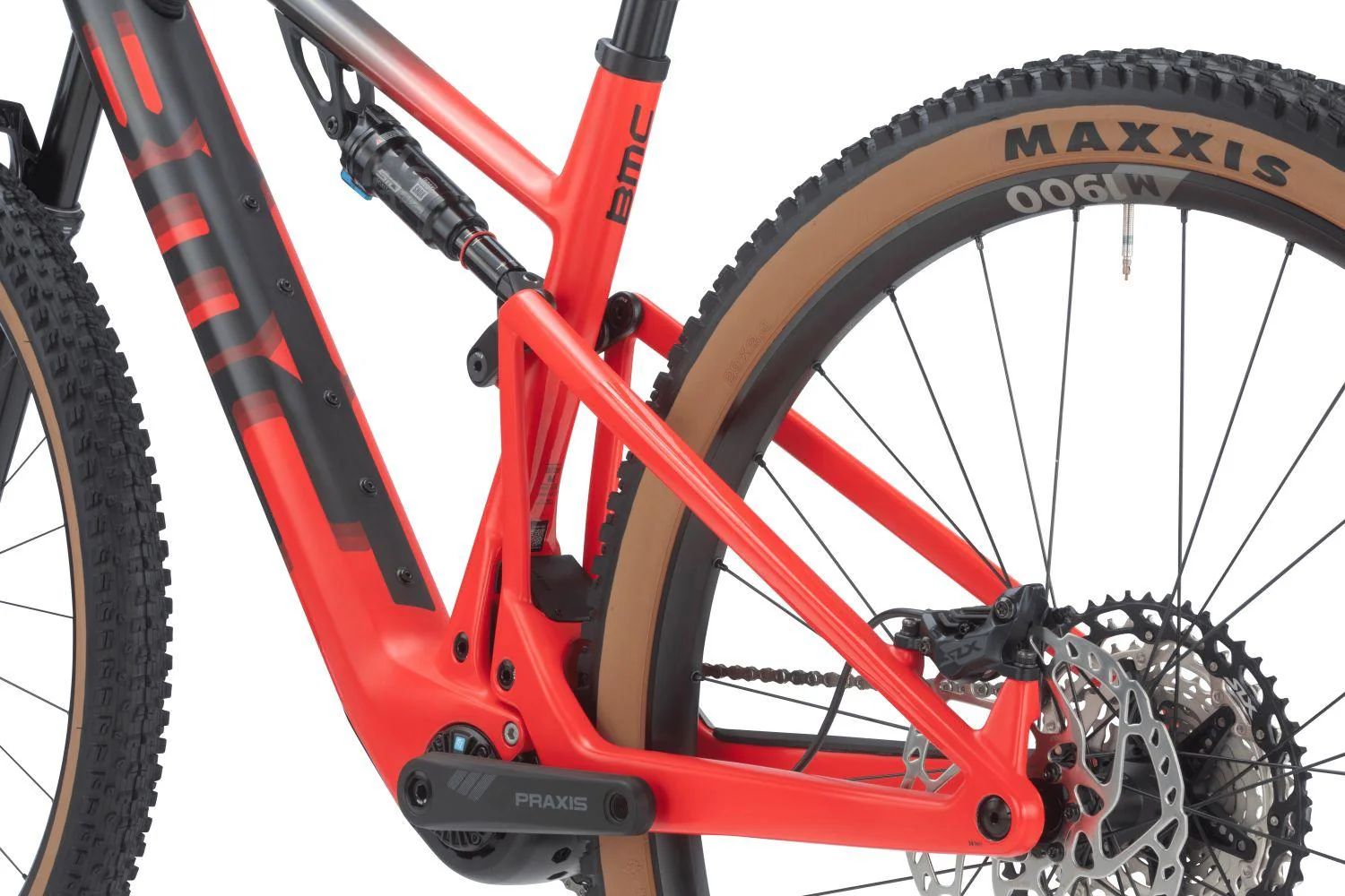 BMC Fourstroke AMP LT TWO | Carbon / Red - Image 11