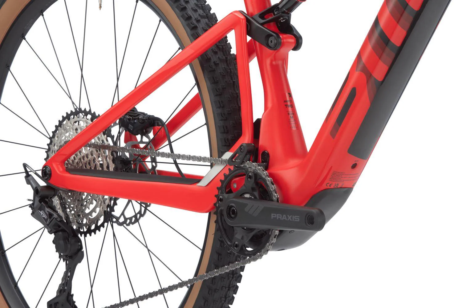 BMC Fourstroke AMP LT TWO | Carbon / Red - Image 4
