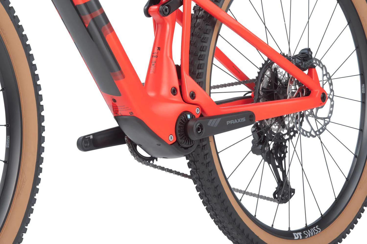 BMC Fourstroke AMP LT TWO | Carbon / Red - Image 6