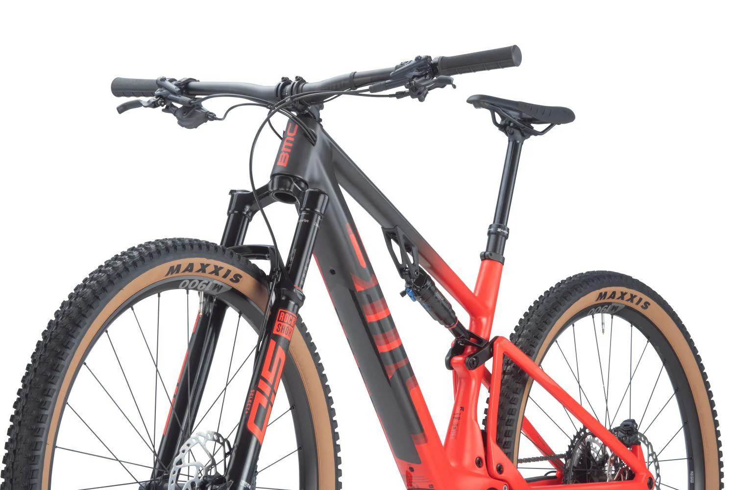 BMC Fourstroke AMP LT TWO | Carbon / Red - Image 7