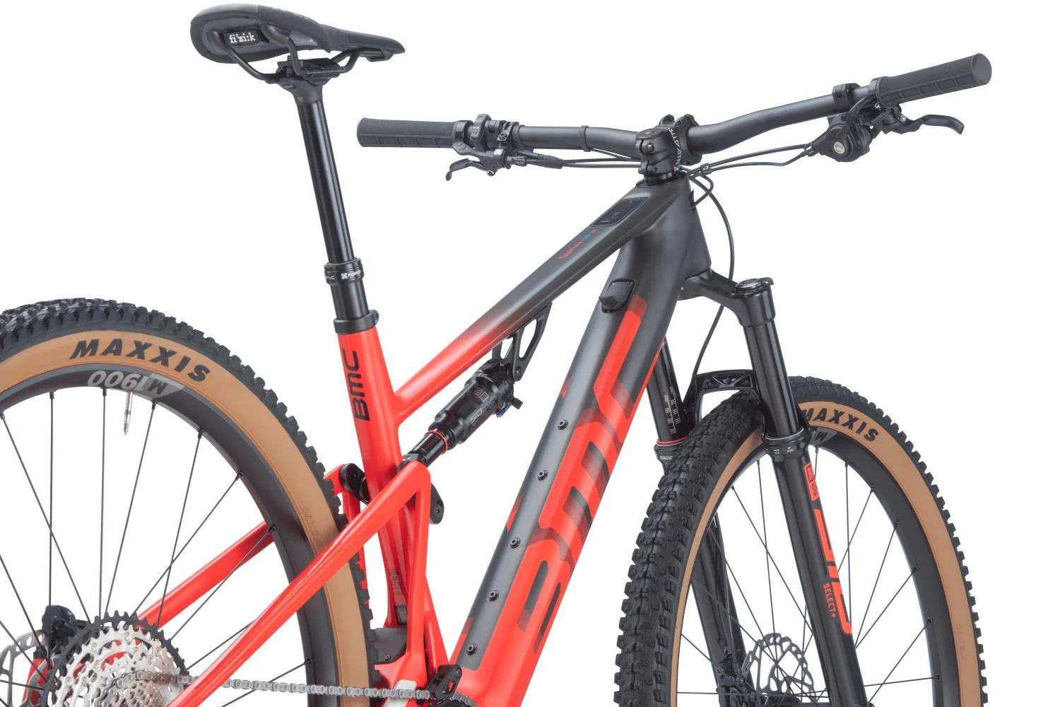 BMC Fourstroke AMP LT TWO | Carbon / Red - Image 9