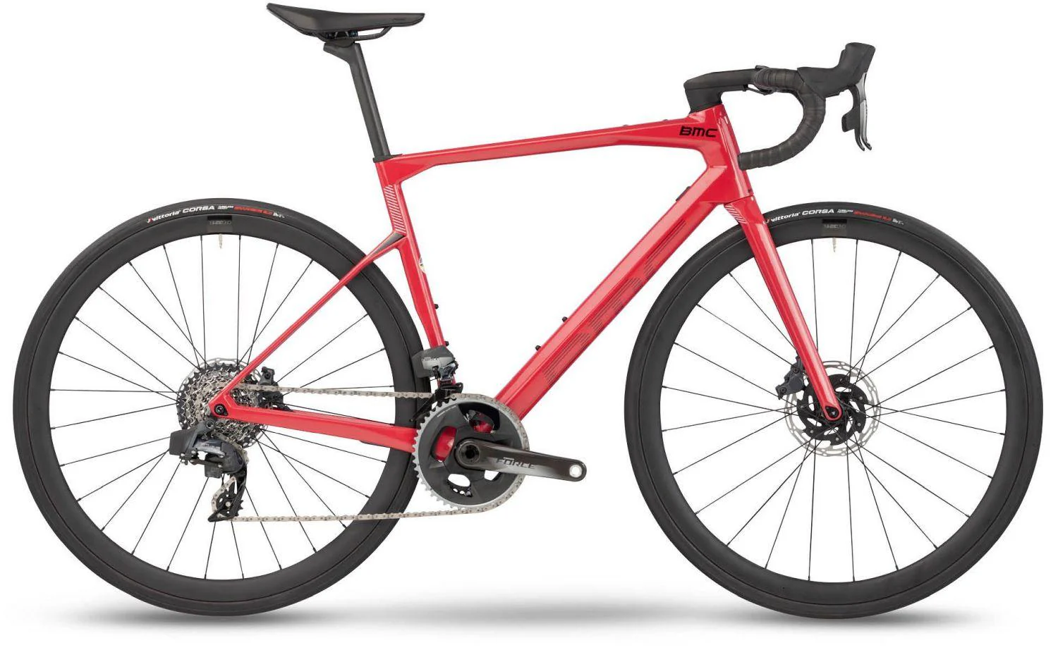 BMC Roadmachine 01 FOUR NEON RED / BLACK