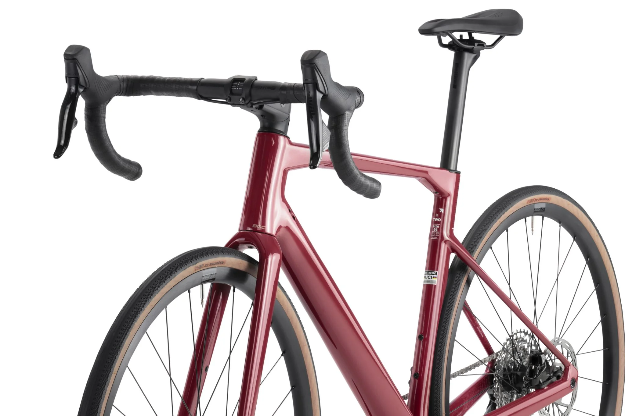 BMC Roadmachine X TWO Darkred/Sand - Image 2