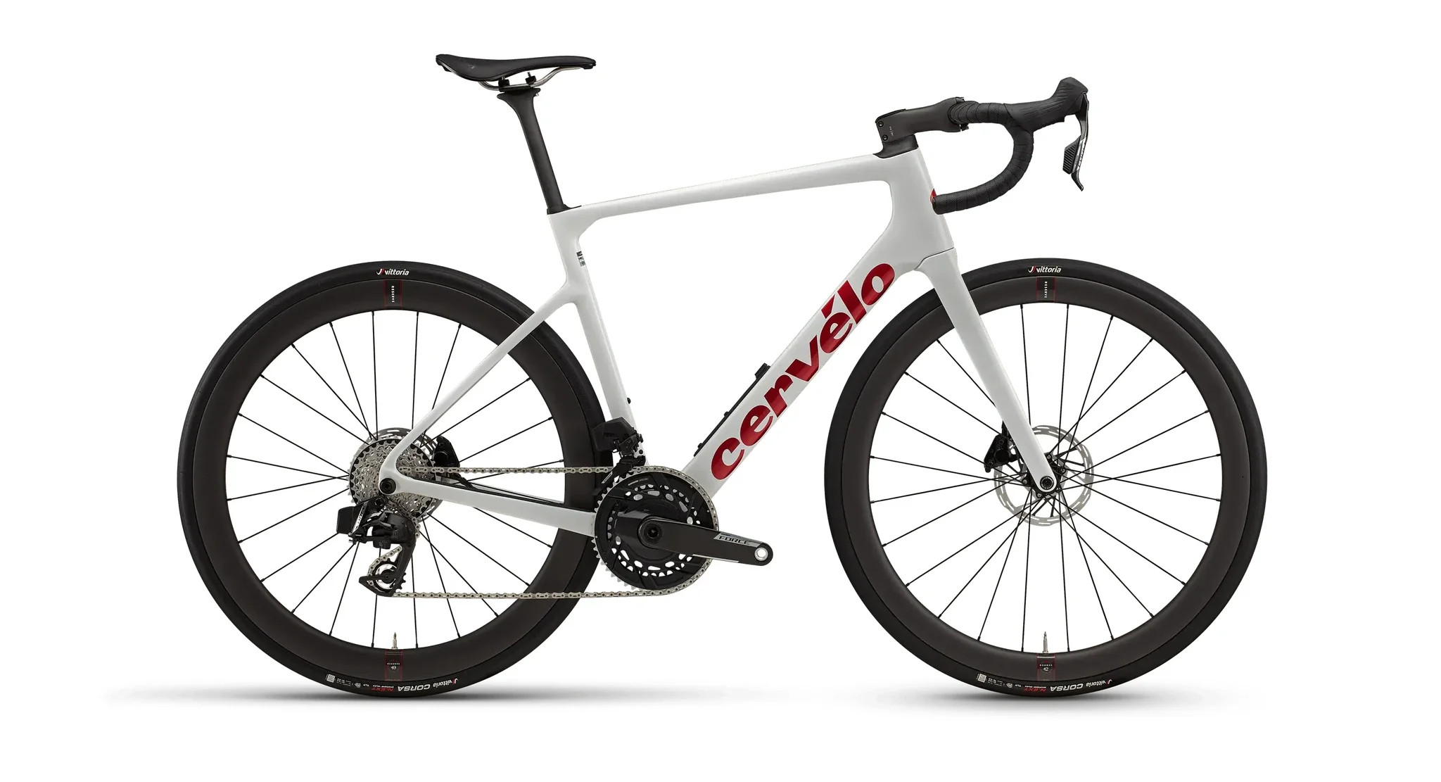 Cervélo Caledonia-5 Force AXS Vanilla/Cherry 2026