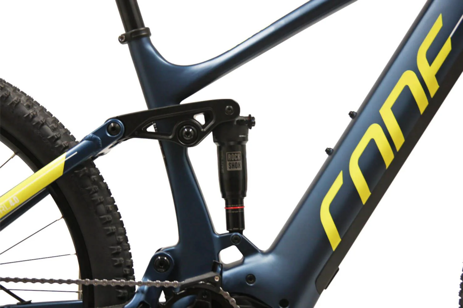 CONE eFullTrail IN 4.0 Gent 750Wh Dunkelblau/Gelb - Image 3