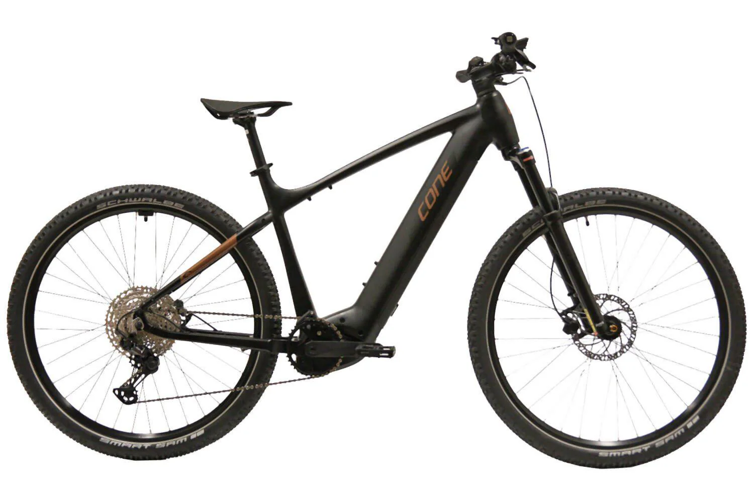 CONE eTrail IN 4.0 Gent 750Wh Anthrazit-Schwarz/Braun