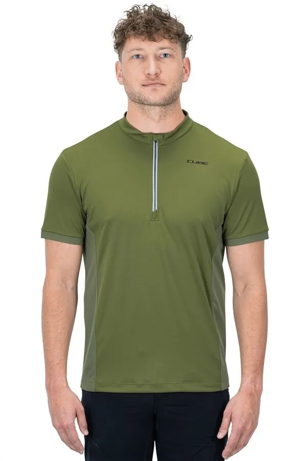 Cube 22 TOUR Core Trikot Half Zip kurzarm