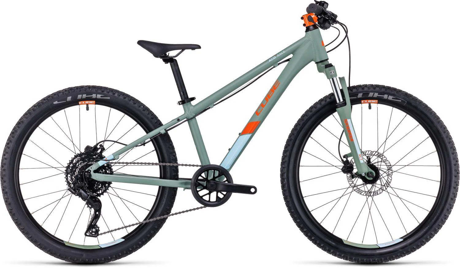 Cube Acid 240 Disc green´n´orange 24"