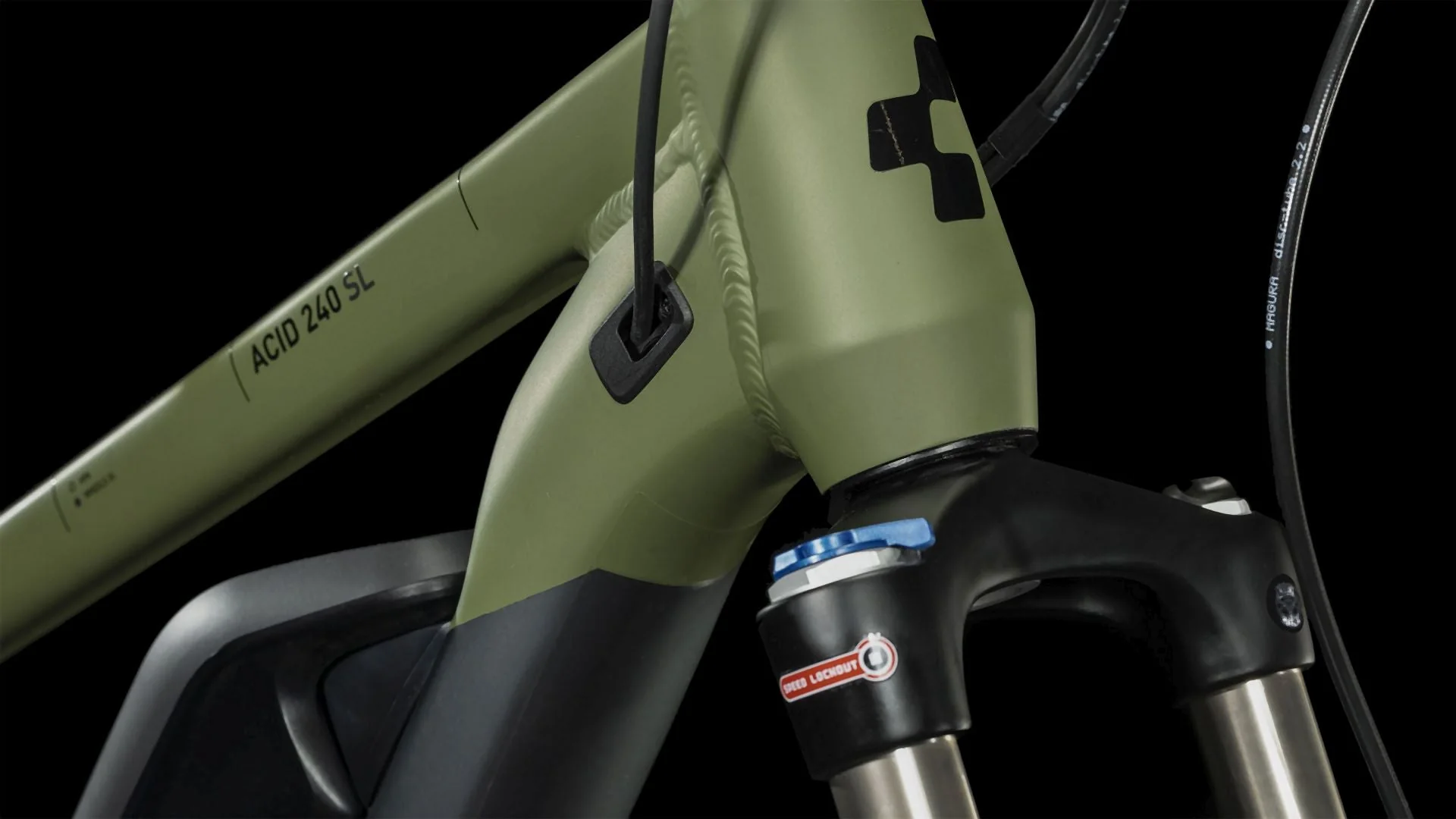 Cube Acid 240 Hybrid Rookie SLX 400 green'n'grey - Image 4