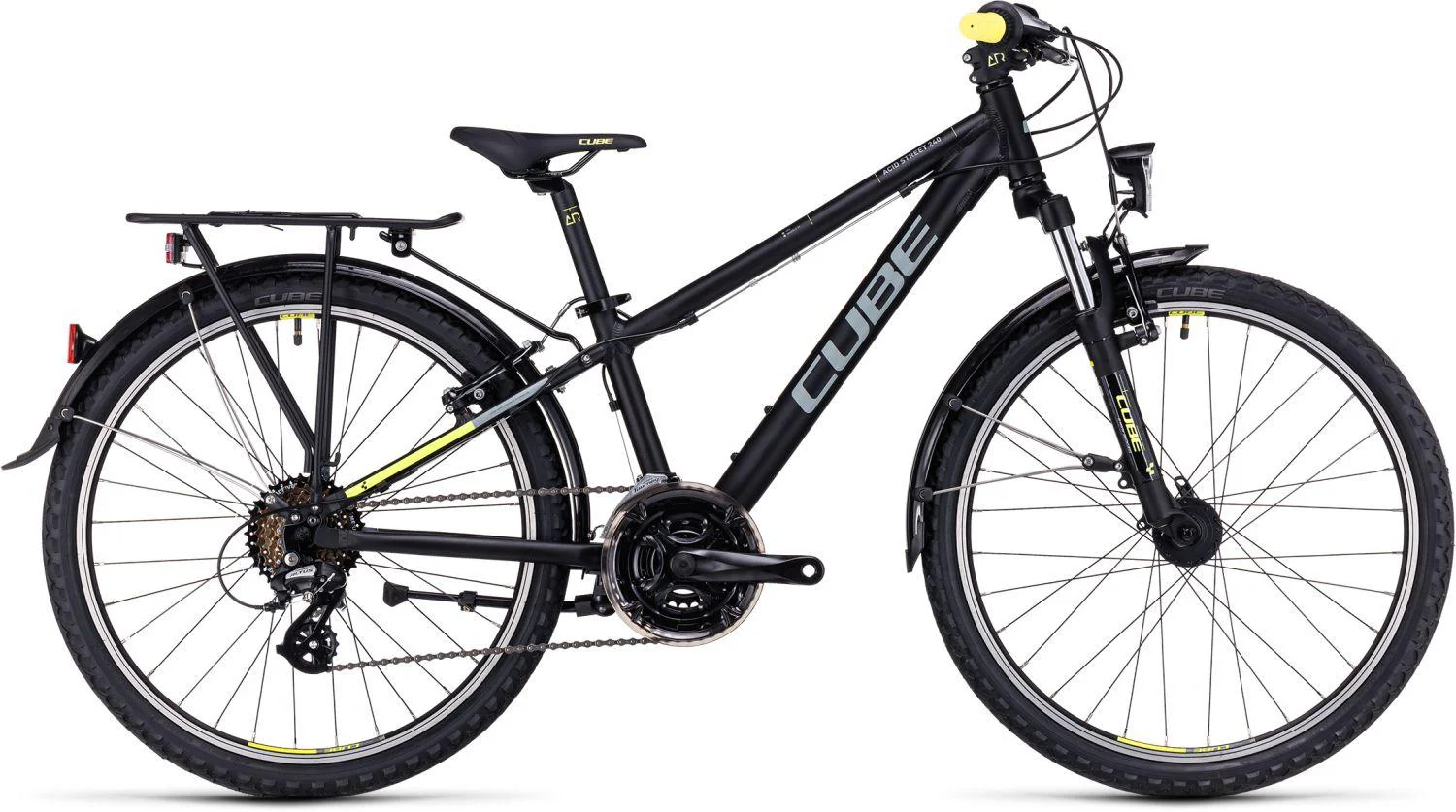 Cube Acid 240 Street black´n´yellow 24"