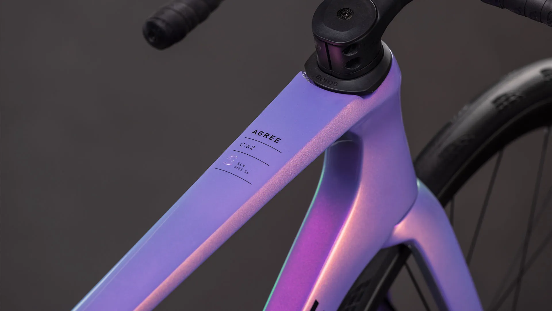 Cube Agree C:62 SLX cosmicpurple´n´black 2026 - Image 2