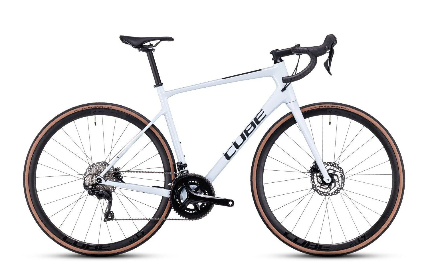 Cube Attain GTC Race flashwhite´n´black