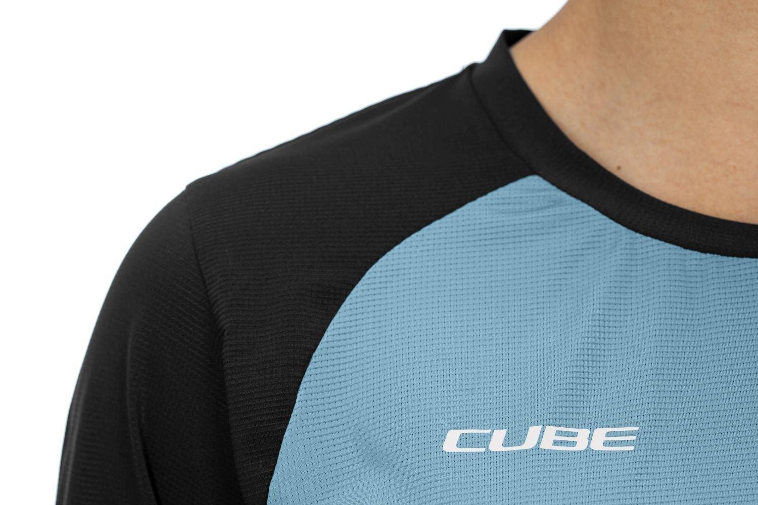 Cube ATX WS Rundhalstrikot langarm - Image 3