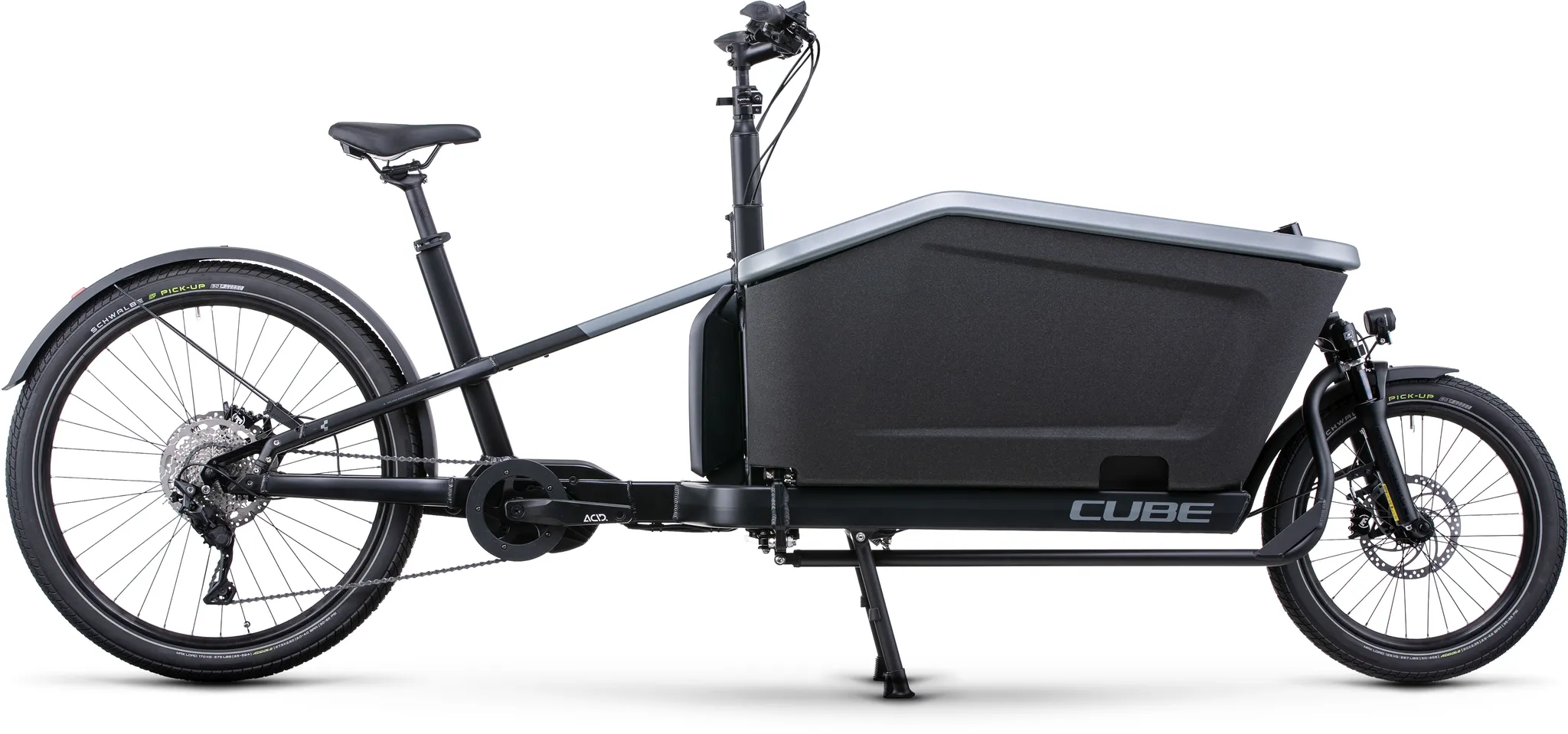 Cube Cargo Sport Hybrid 500 grey black