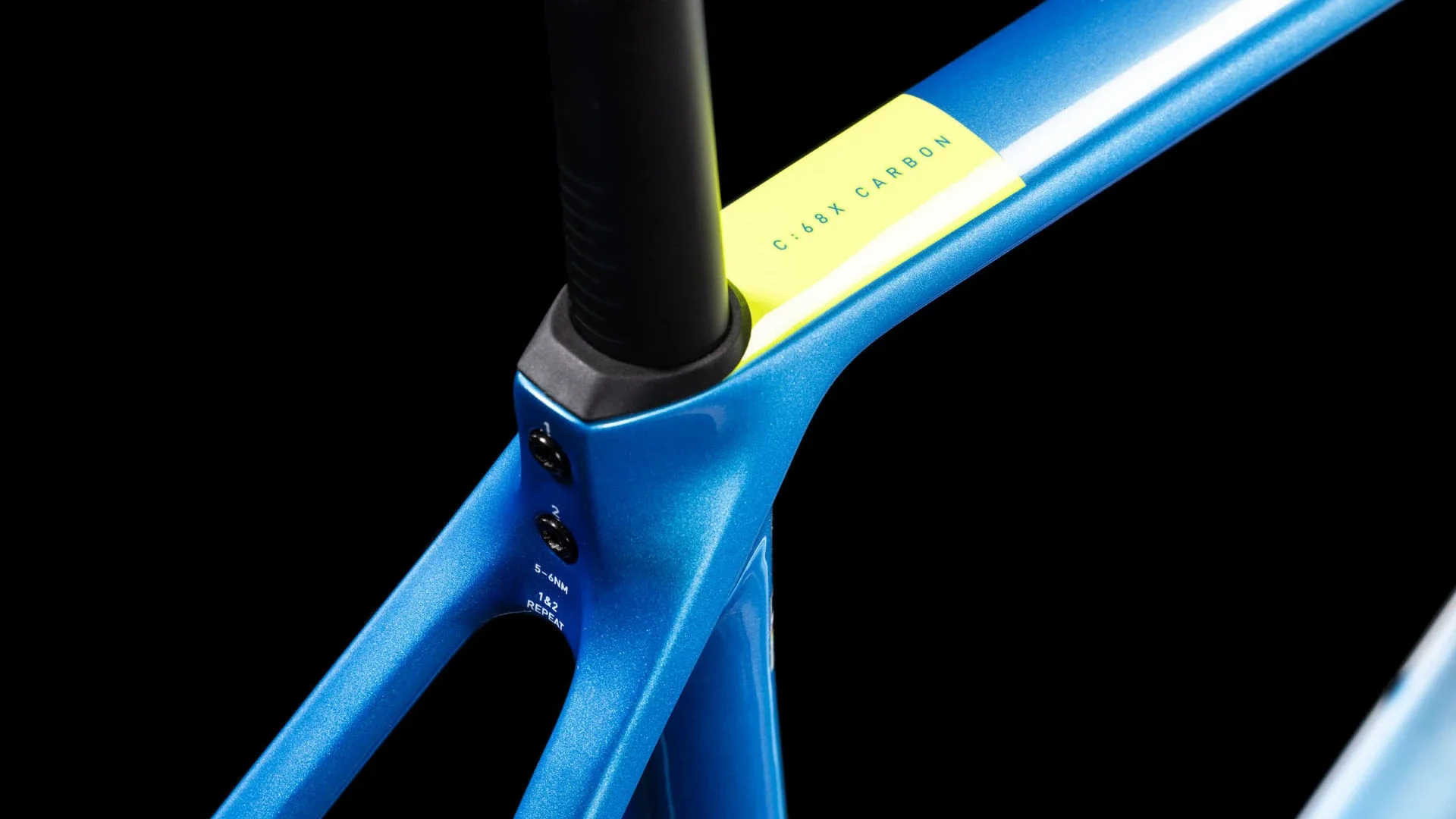 Cube Cross Race C:68X TE hydrogenblue´n´carbon - Image 2