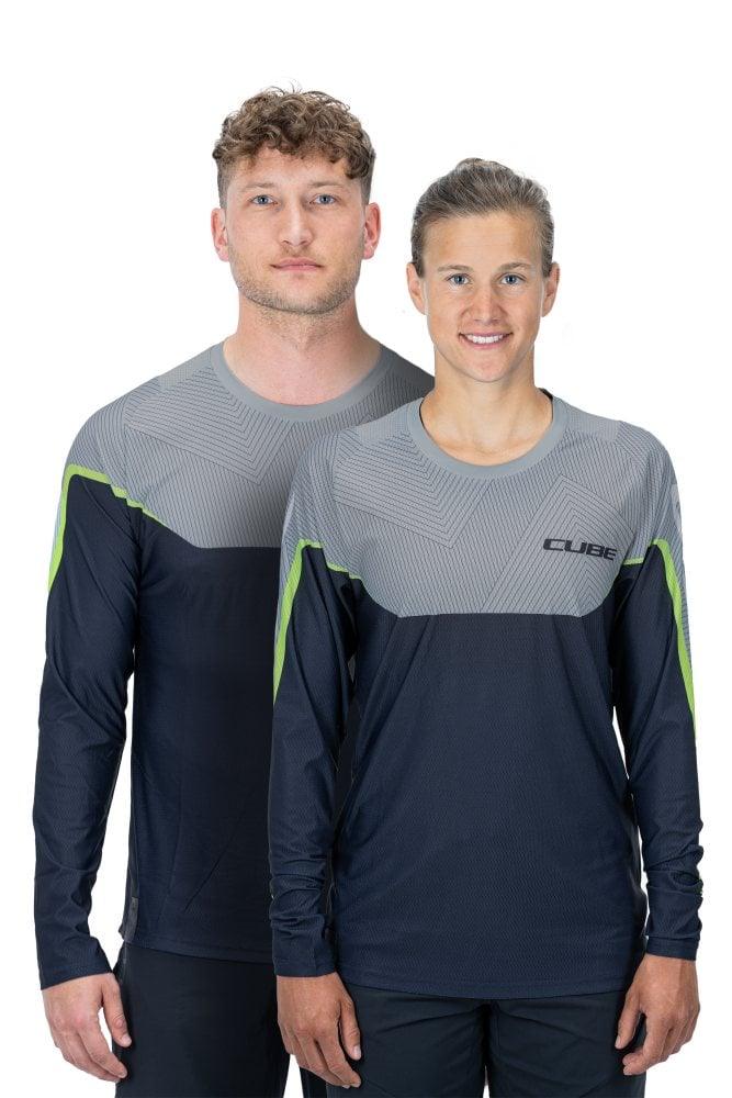 Cube EDGE Rundhalstrikot langarm - Image 12