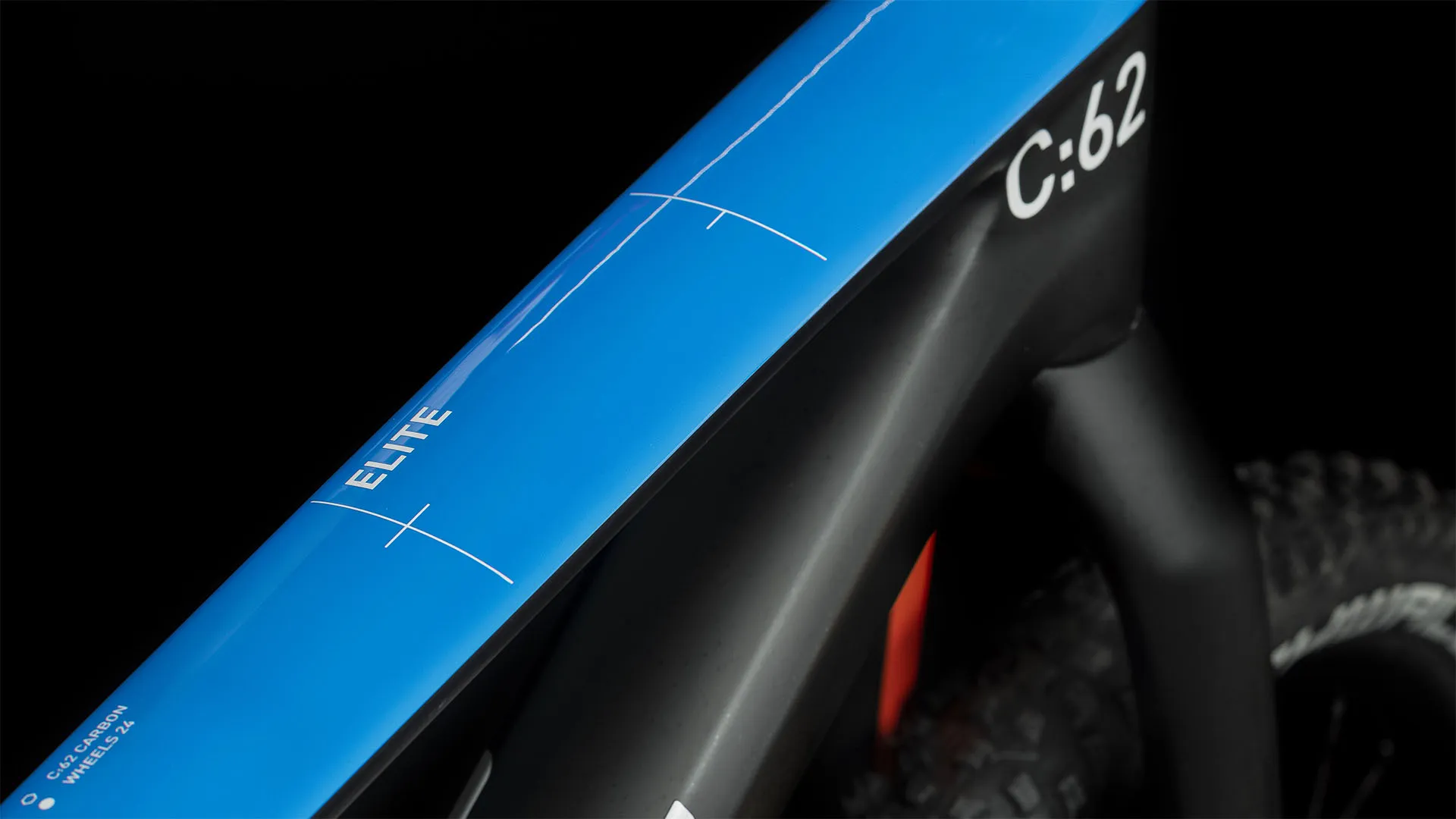 Cube Elite 240 C:62 SLX carbon´n´blue´n´red 2026 - Image 2