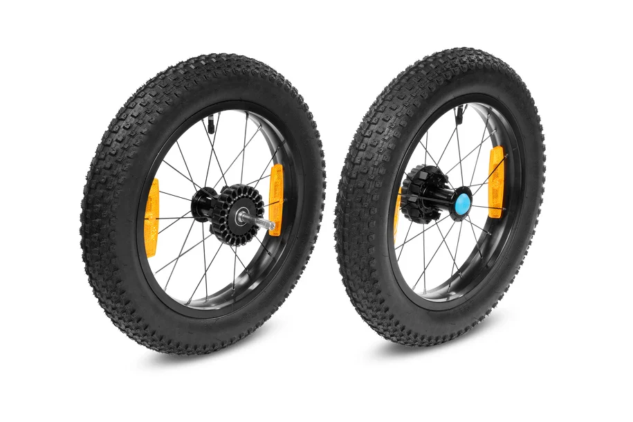 Cube Fat Wheels Kinder Fahrradanhänger Double