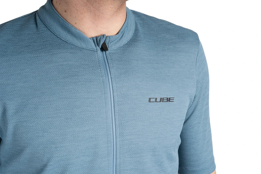 Cube GRAVEL Trikot Full Zip CARGO kurzarm - Image 13