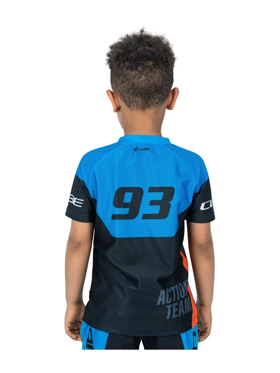 Cube JUNIOR Trikot kurz X Actionteam - Image 2