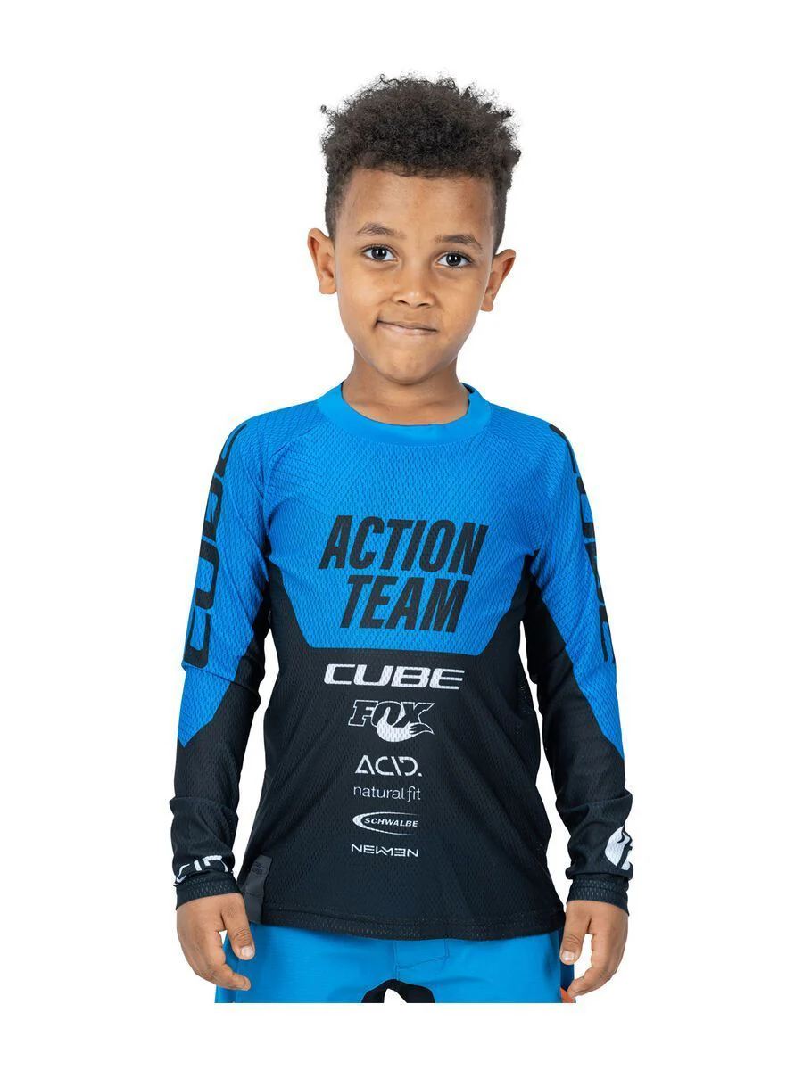 Cube JUNIOR Trikot lang X Actionteam - Image 2