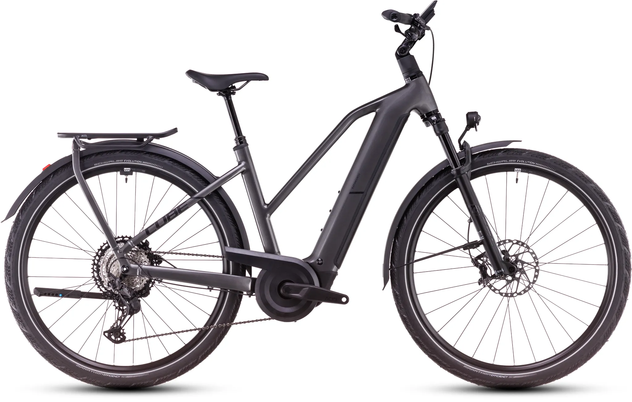Cube Kathmandu Hybrid SLX 800 graphite´n´black Trapeze