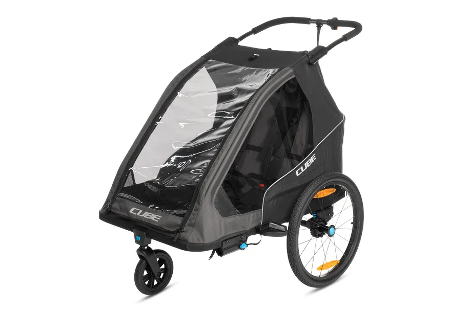 Cube Kinder Fahrradanhänger Double PURE