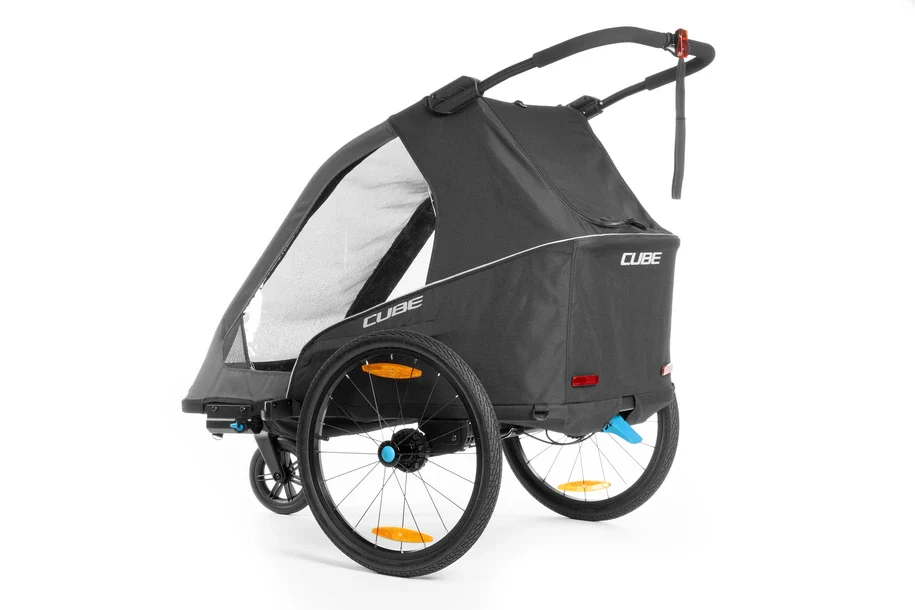 Cube Kinder Fahrradanhänger Double PURE - Image 2