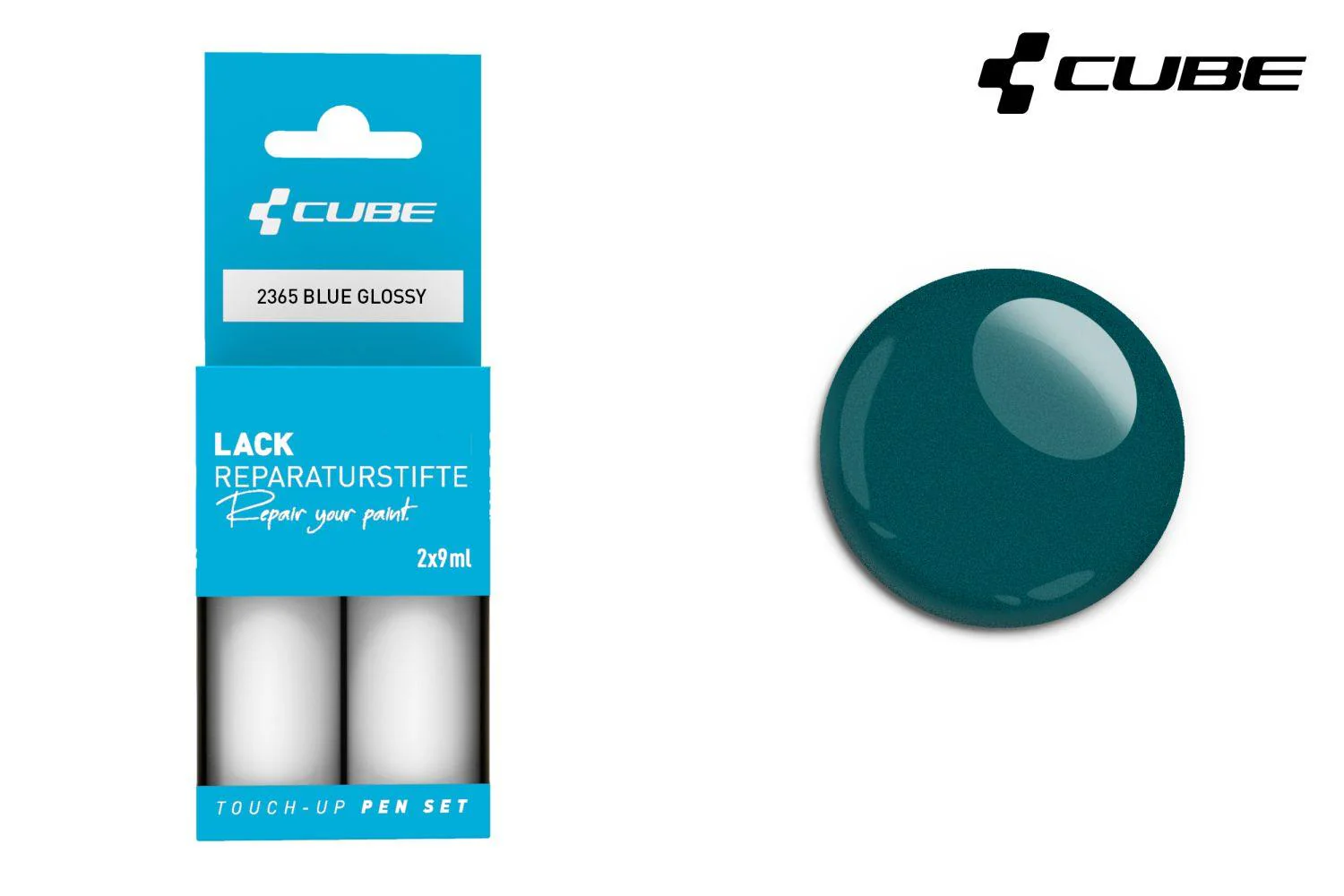 Cube Lackstift Set BLUE glossy 2365
