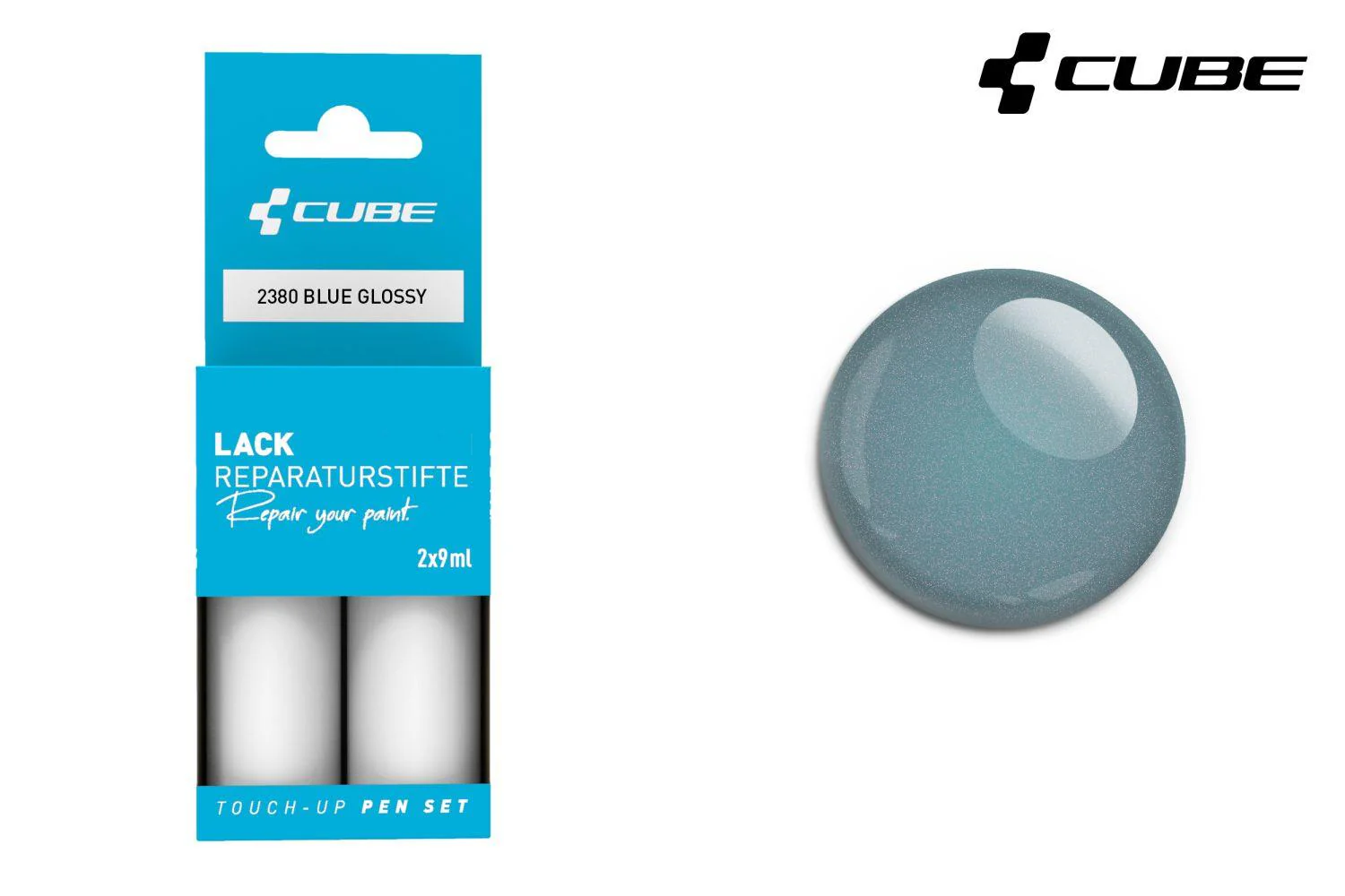 Cube Lackstift Set BLUE glossy 2380