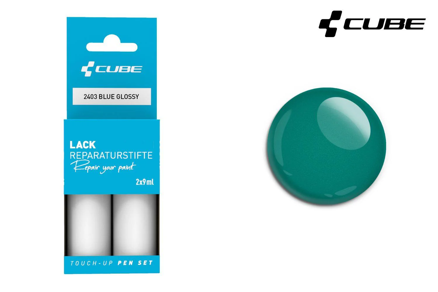 Cube Lackstift Set BLUE glossy 2403