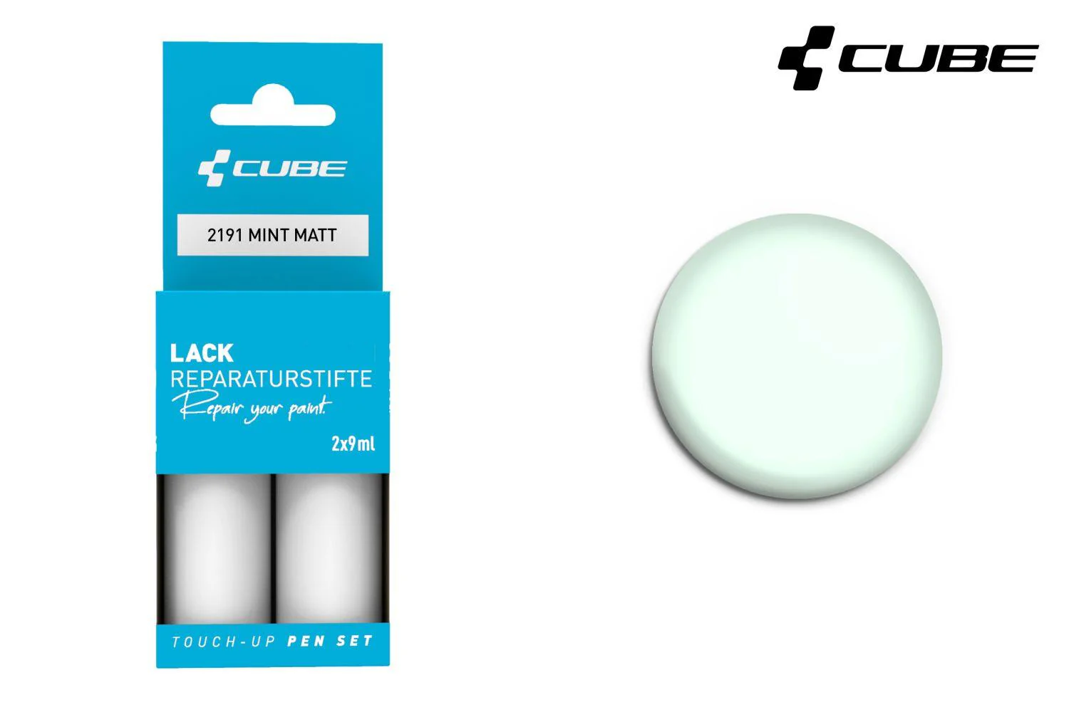 Cube Lackstift Set MINT matt 2191