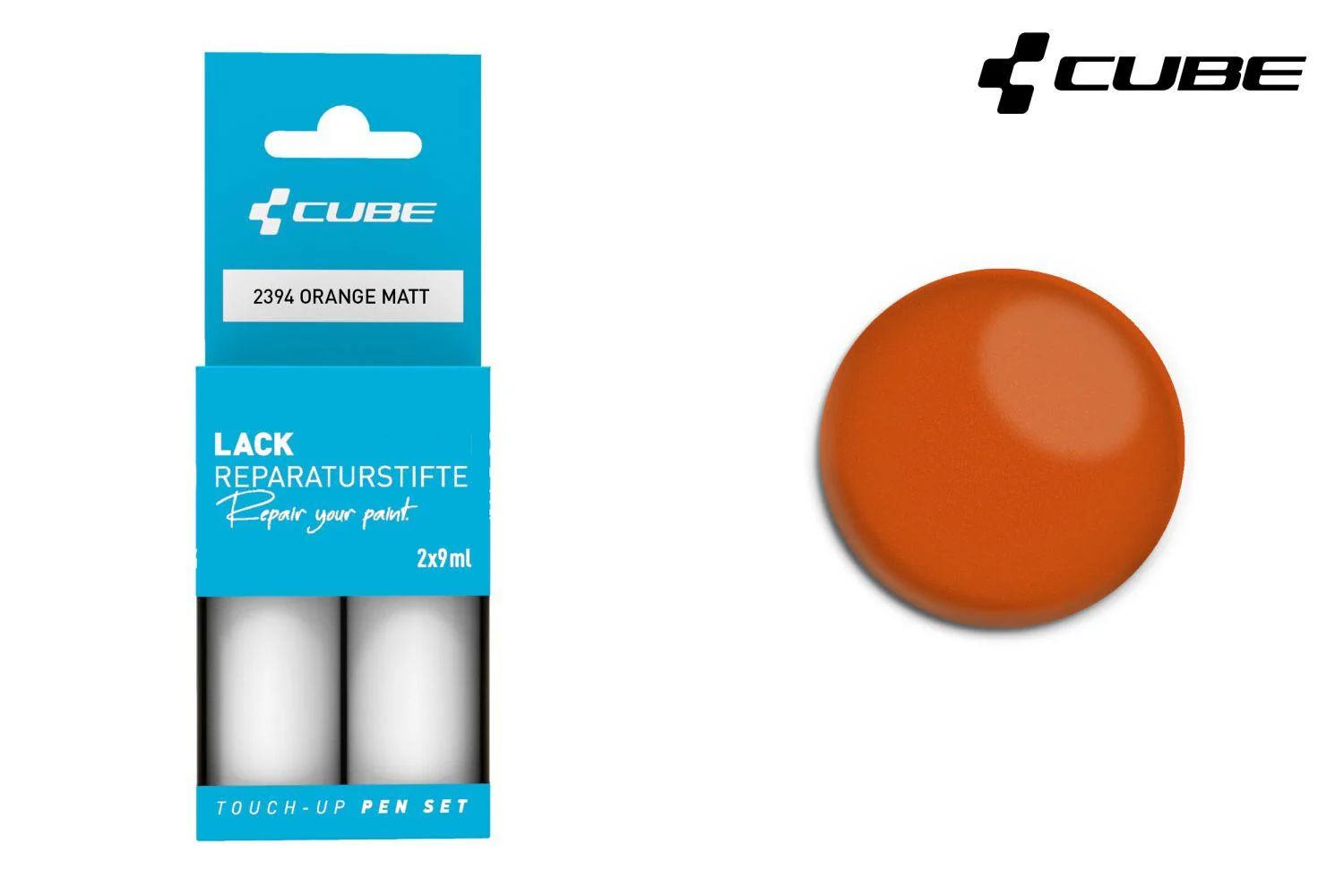 Cube Lackstift Set ORANGE matt 2394