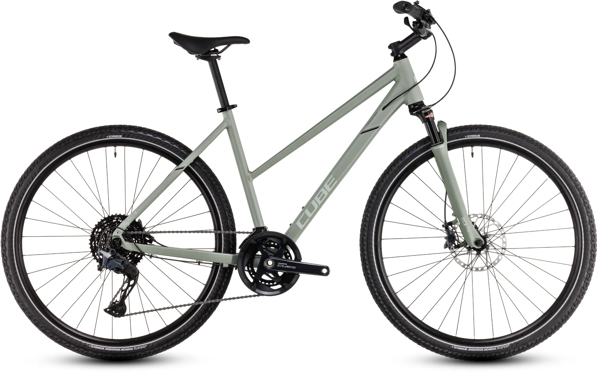 Cube Nature SLX pistachio´n´palemint Trapez