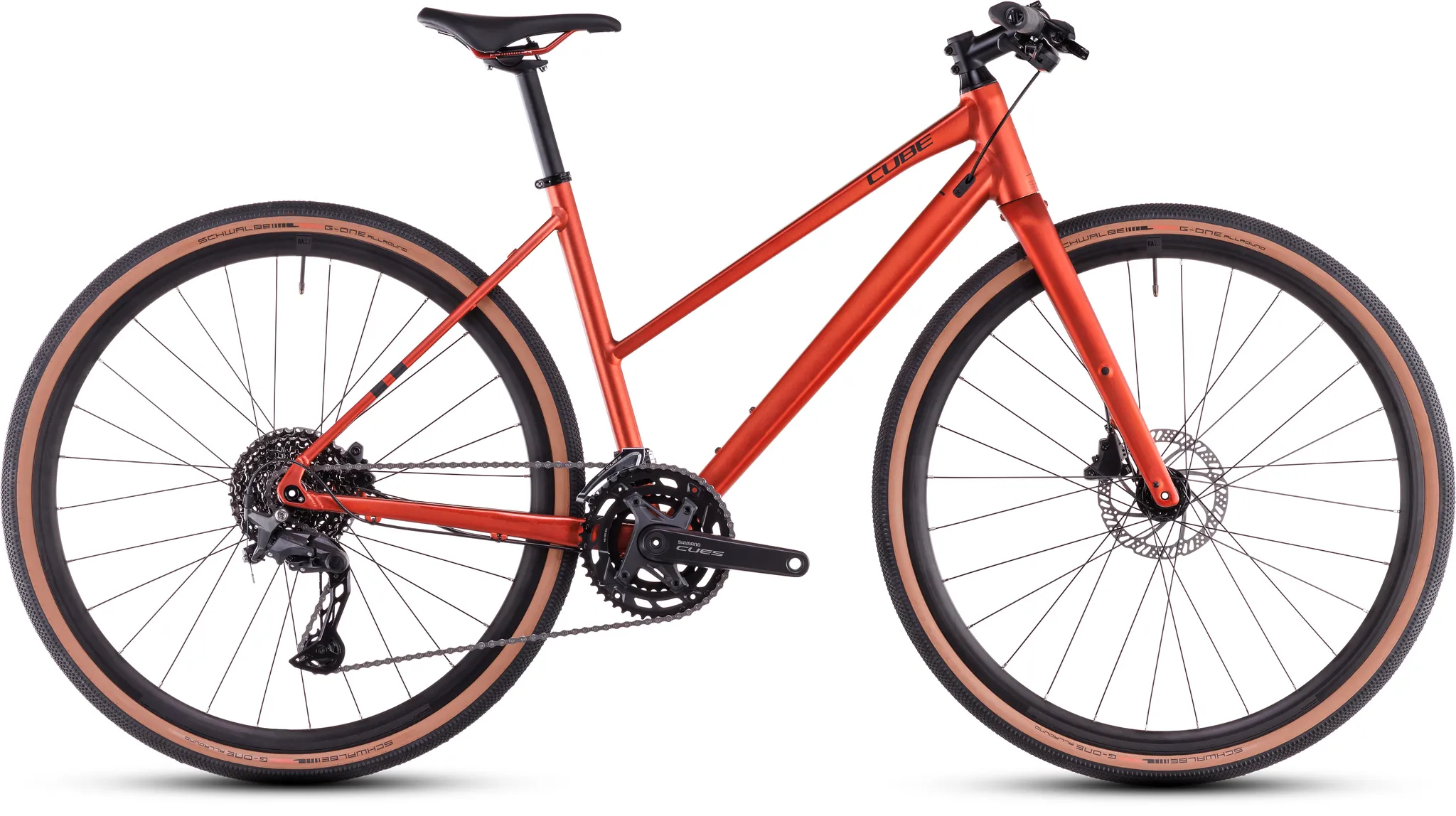 Cube Nulane Pro fireorange´n´black Trapez