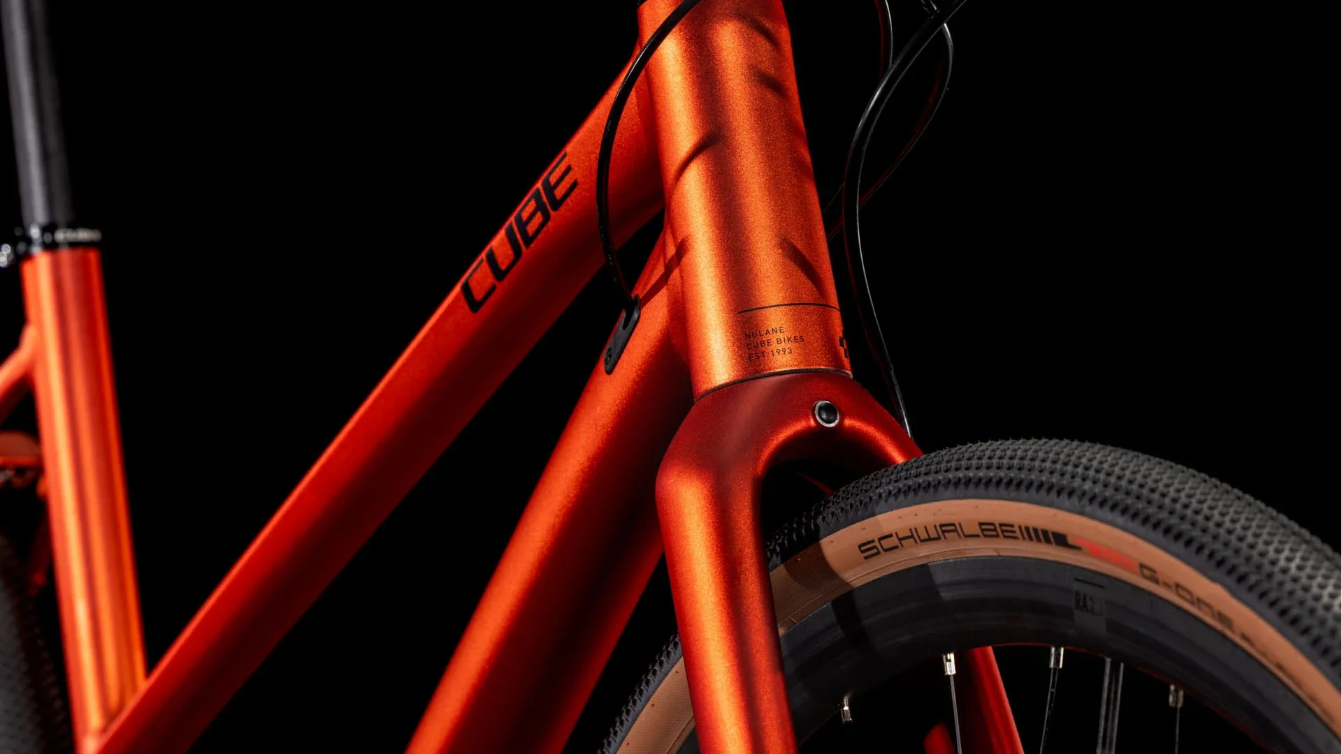 Cube Nulane Pro fireorange´n´black Trapez - Image 4