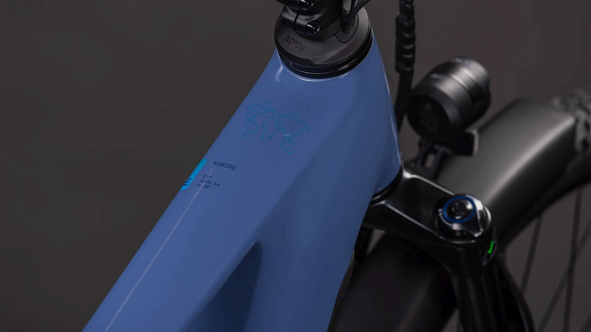 Cube Nuride Hybrid EXC 800 jeansblue´n´blue 2026 - Image 2