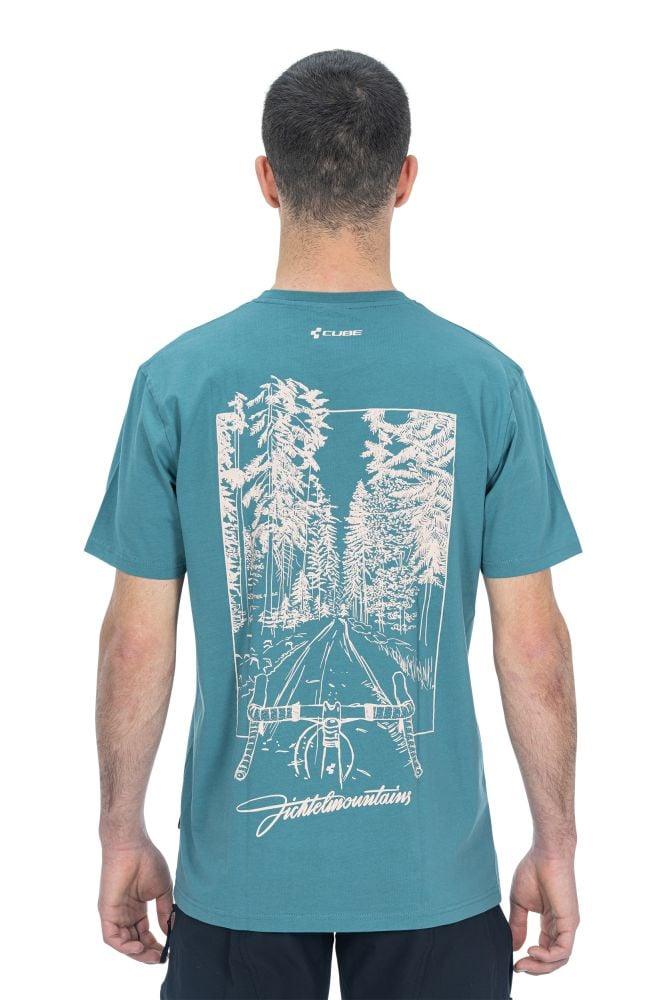 Cube Organic T-Shirt Fichtelmountains GTY FIT - Image 4