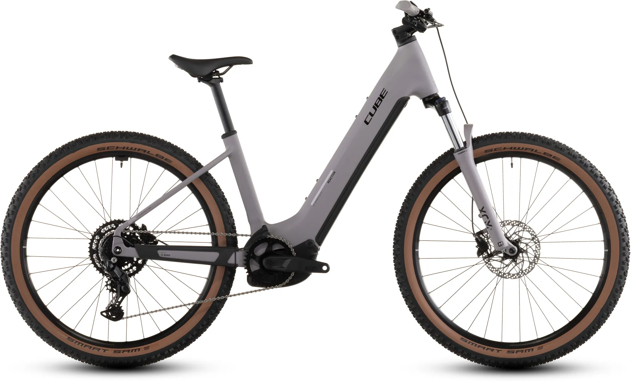 Cube Reaction Hybrid Performance 600 plumgrey´n´black Tiefeinsteiger 2026