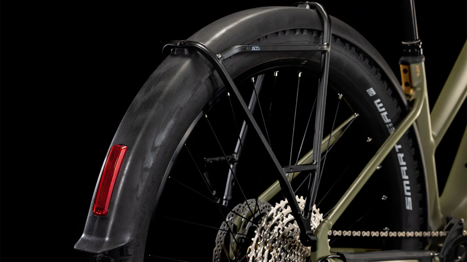 Cube Reaction Hybrid Pro 600 Allroad olive Trapeze - Image 5
