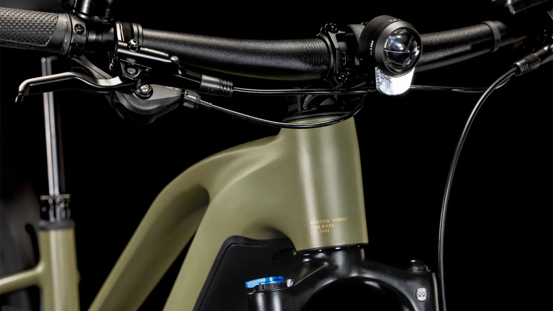 Cube Reaction Hybrid Pro 800 Allroad olive Trapeze - Image 6