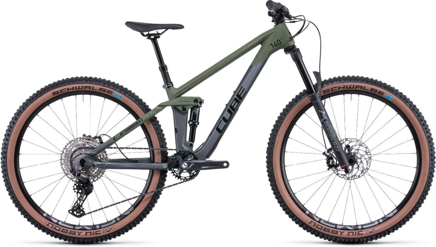 Cube Stereo 140 HPC Rookie grey´n´olive