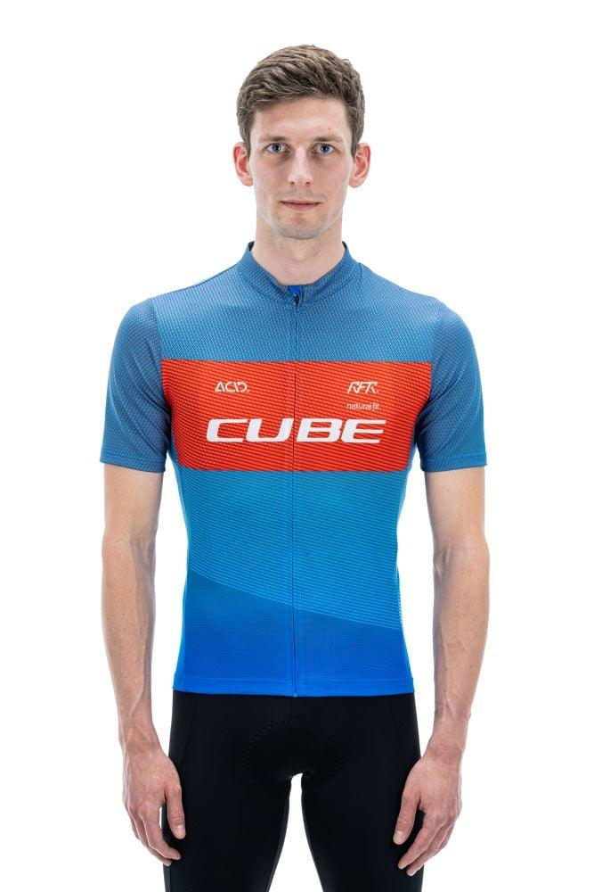 Cube TEAMLINE Trikot CMPT kurzarm
