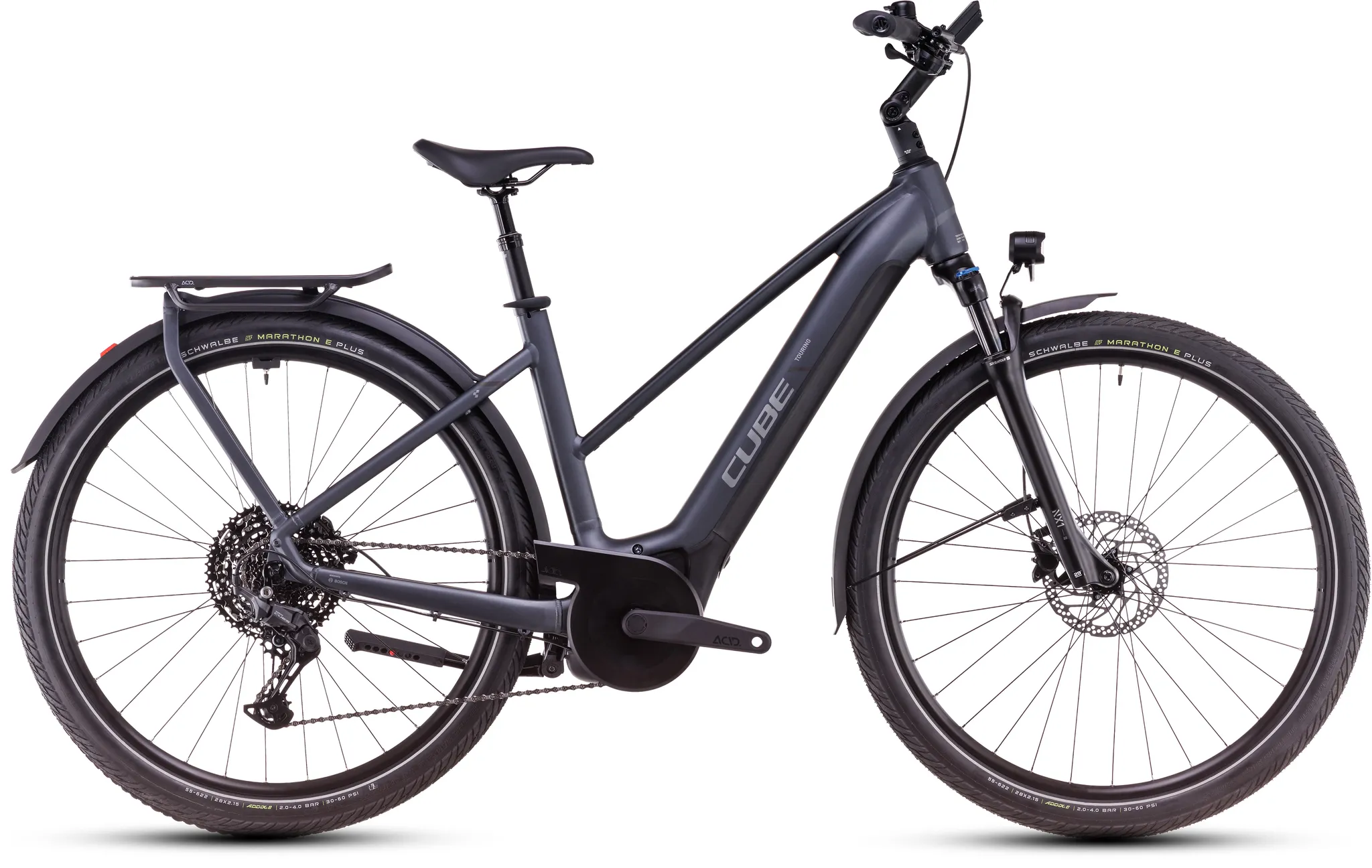 Cube Touring Hybrid Pro 625 grey´n´chrome Trapez