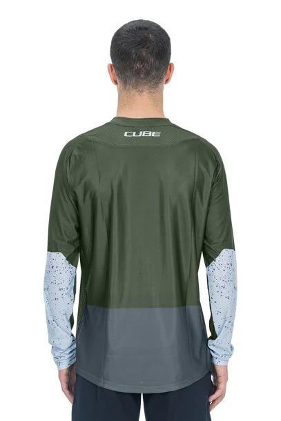 Cube VERTEX Rundhalstrikot TM langarm - Image 2