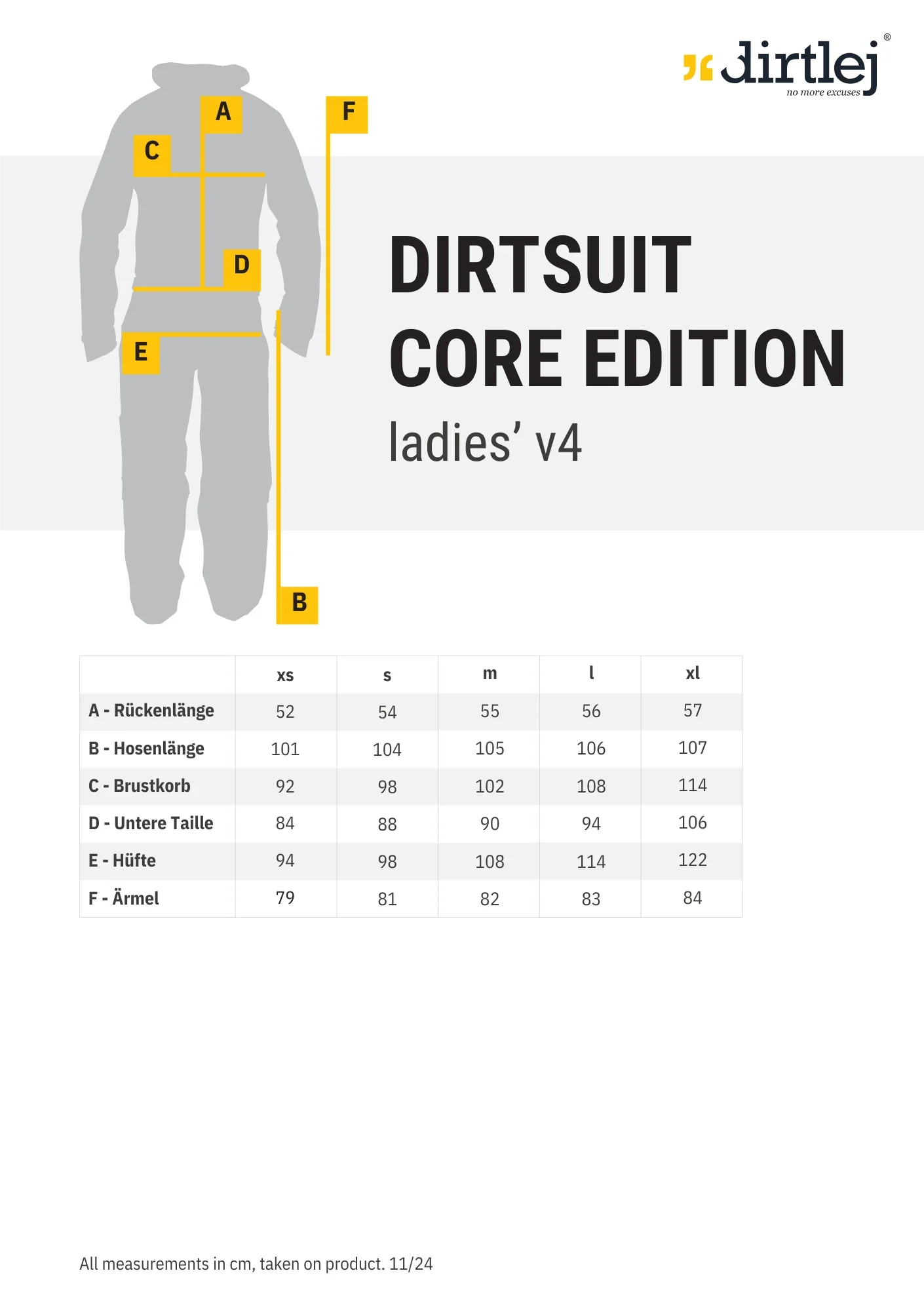dirtlej dirtsuit core edition ladies V4.0 - Image 11