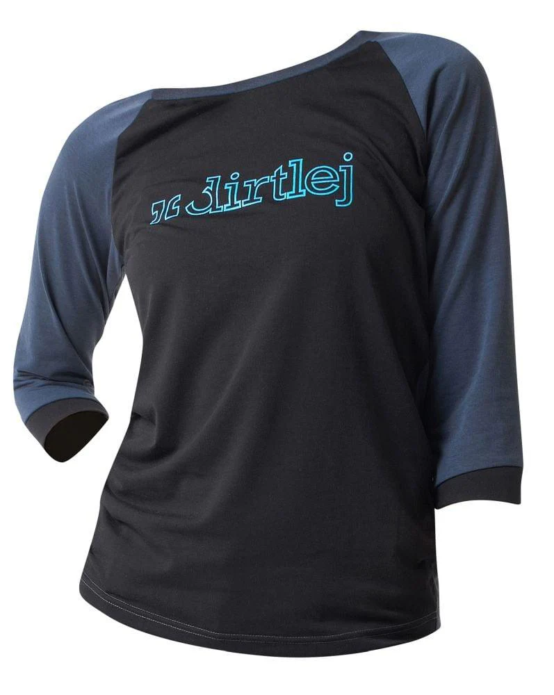 dirtlej Mountee ladies steel blue/turq