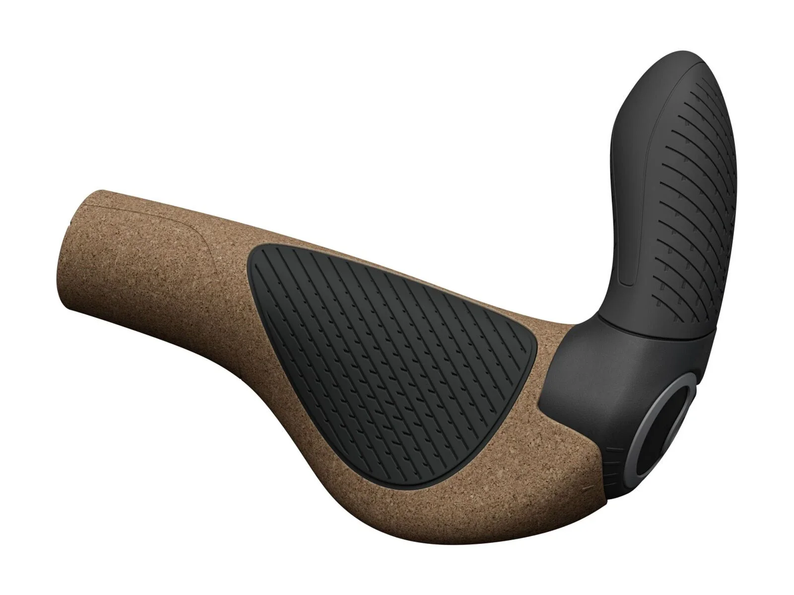 Ergon Lenkergriff GP3-S Evo Bio Kork mit Bar Ends kork L