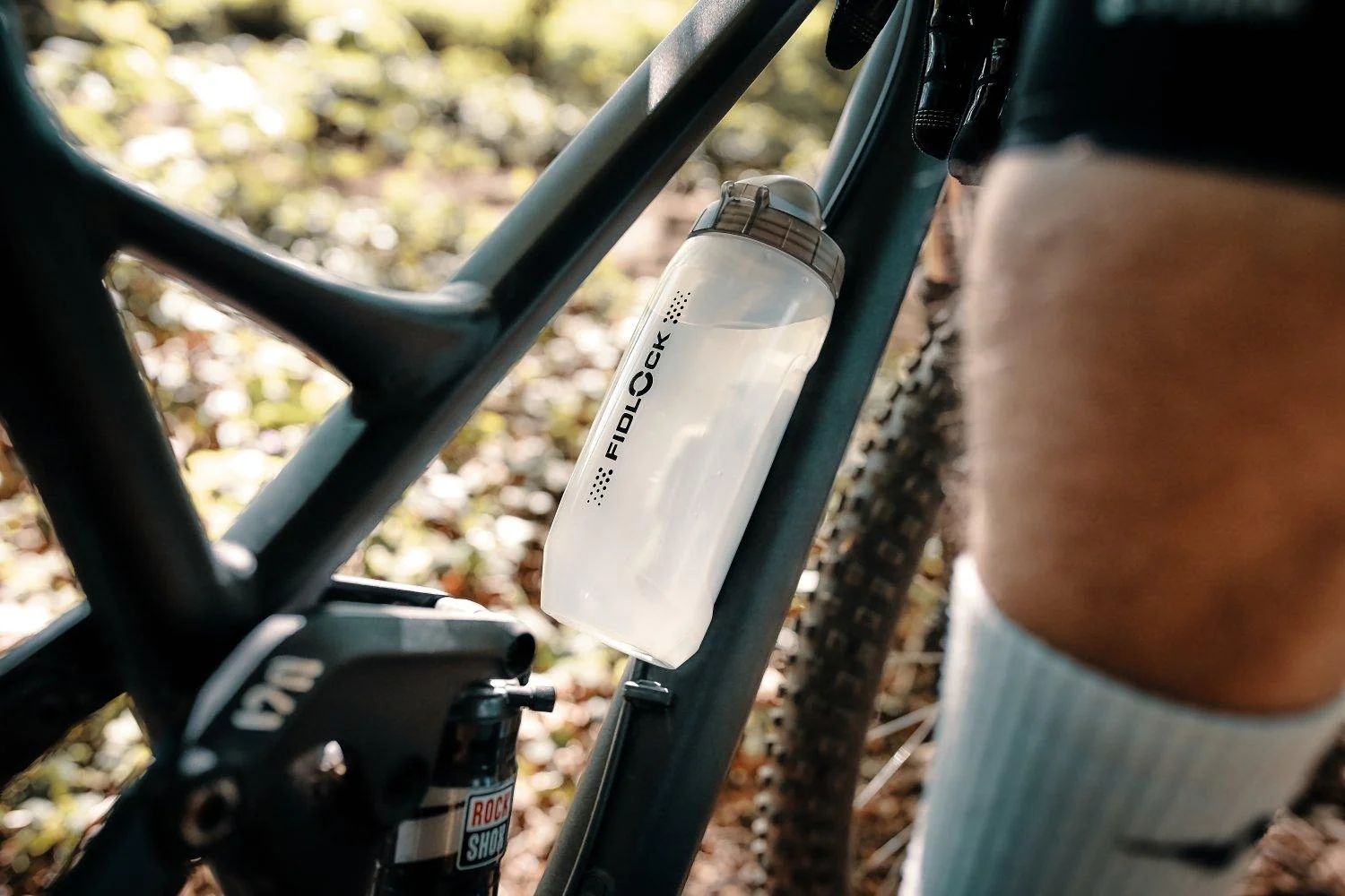 Fidlock TWIST bottle 590 + bike base Clear - Image 5