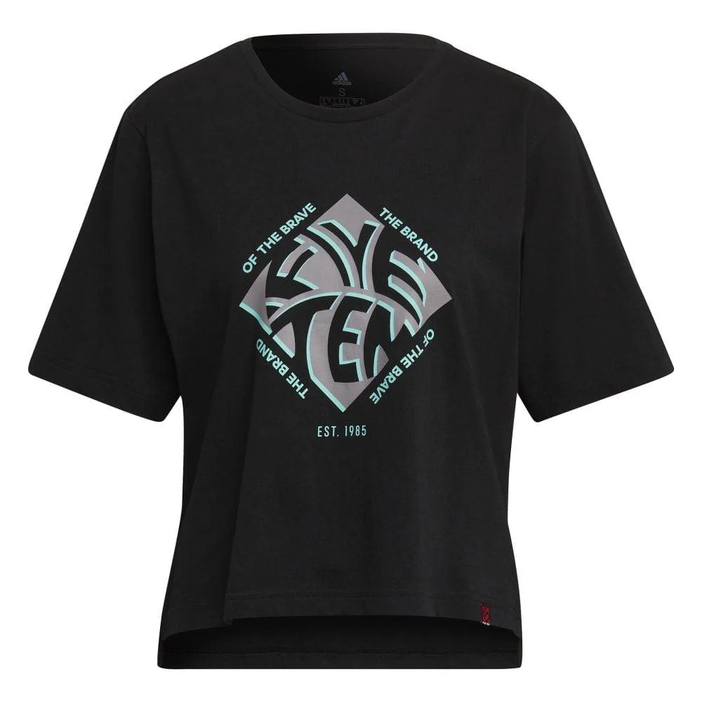 FiveTen Cropped Graphic T-Shirt